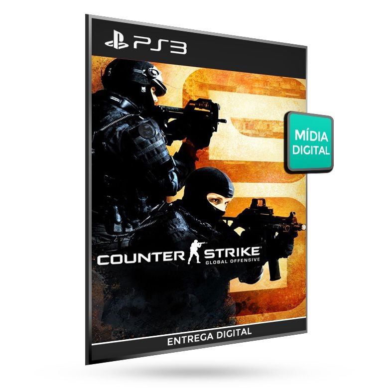 Counter Strike Global Offensive Cs Go  Mídia Digital Ps3 Psn - Comendador  games