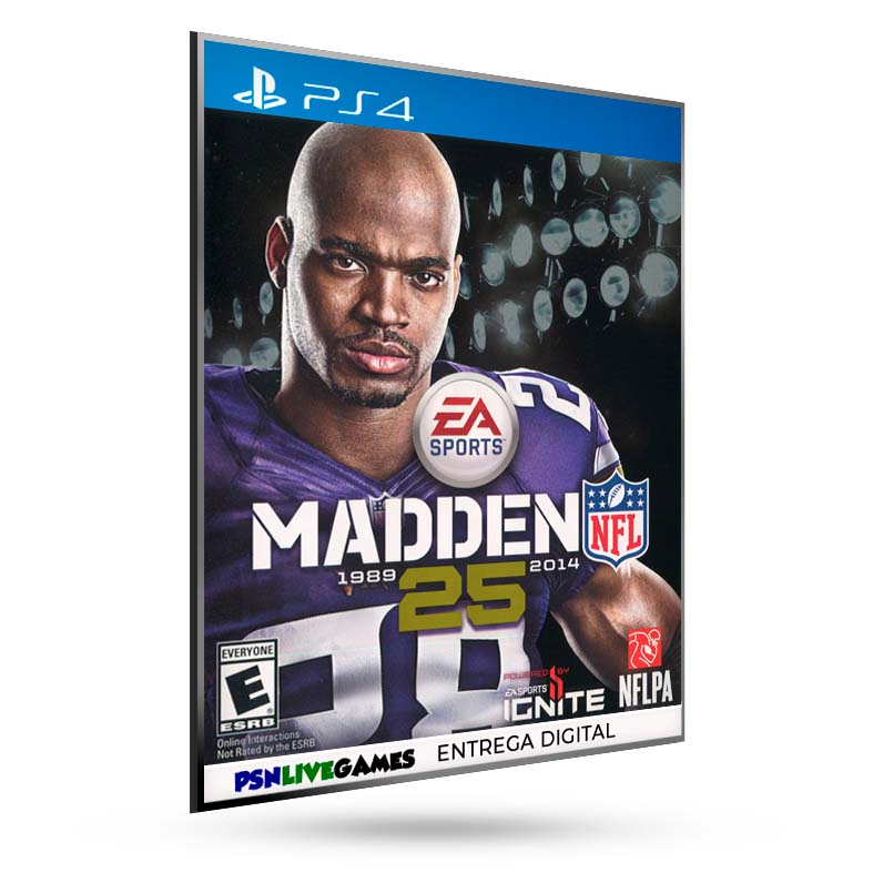 Madden NFL 25 PS4 Midia Digital PSN Live Games